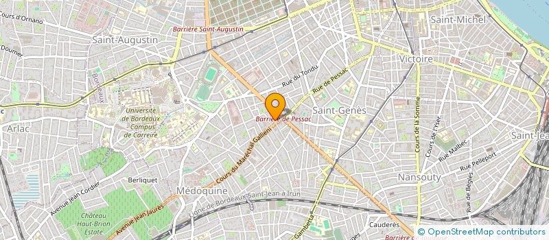 localisation de l'entreprise MONSIEUR ARTHUR WINCKER  BORDEAUX