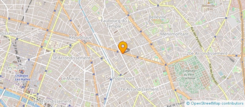 localisation de l'entreprise MONSIEUR ARTHUR WOELFEL  PARIS