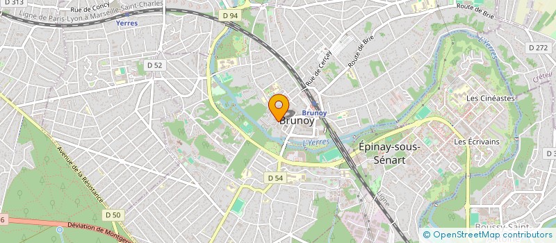 localisation de l'entreprise MONSIEUR ARTHUR YVER à BRUNOY