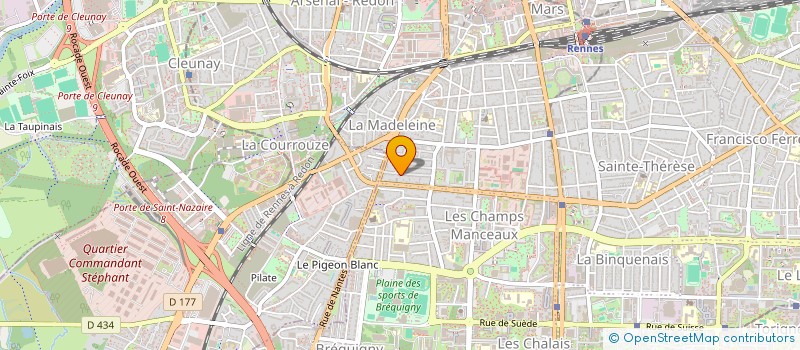 localisation de l'entreprise MONSIEUR ARTHUR ZIMMERMANN  RENNES