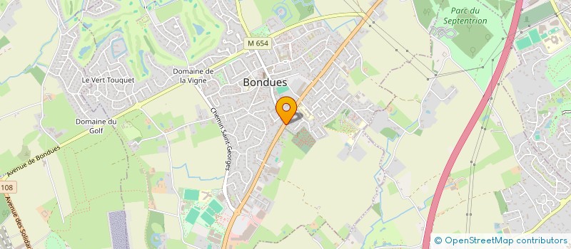 localisation de l'entreprise MONSIEUR ARTHUR ZYLBERBERG  BONDUES