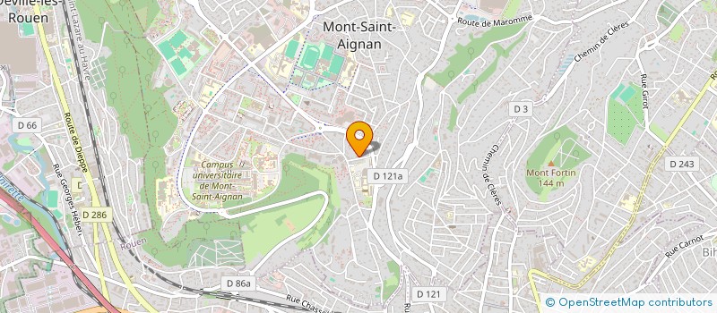 localisation de l'entreprise MONSIEUR ARTHUS CLATOT  MONT-SAINT-AIGNAN