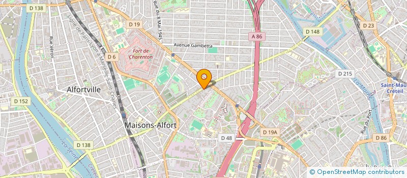 localisation de l'entreprise MONSIEUR ARTHUS ROUHI  MAISONS-ALFORT