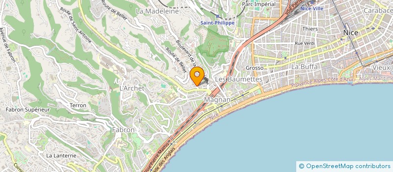 localisation de l'entreprise MONSIEUR ARTIOM COCUZIN  NICE