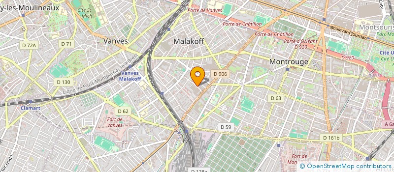 localisation de l'entreprise MONSIEUR ARTIOM MAZARD  MALAKOFF