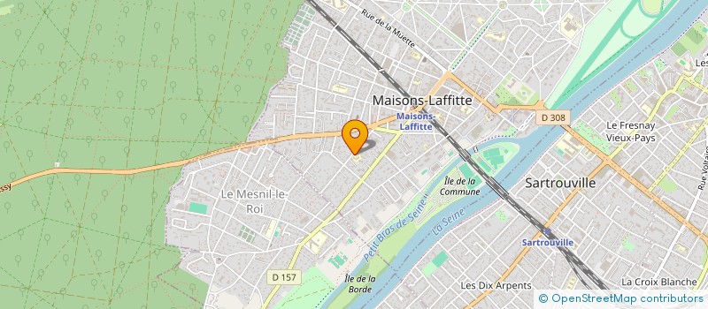 localisation de l'entreprise MONSIEUR ARTIOM PANCIUC  MAISONS-LAFFITTE