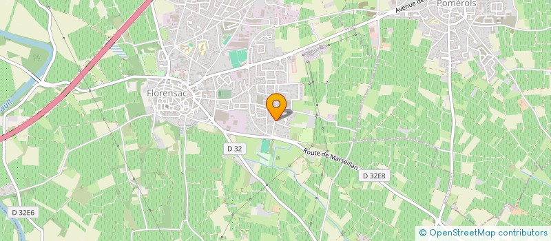 localisation de l'entreprise MONSIEUR ARTIOM POGORELETS à FLORENSAC