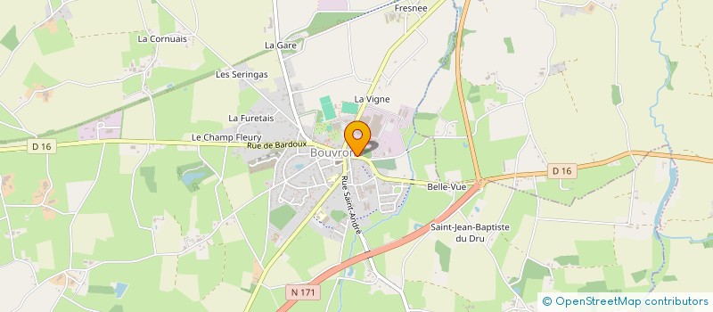 localisation de l'entreprise MONSIEUR - ARTISAN FLEURISTE  BOUVRON