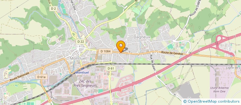 localisation de l'entreprise MONSIEUR ARTON SHALA à DAGNEUX