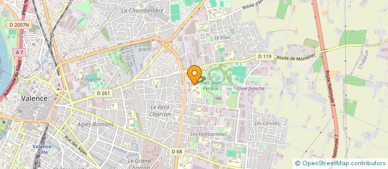 localisation de l'entreprise MONSIEUR ARTOUR ALEXANIAN à VALENCE