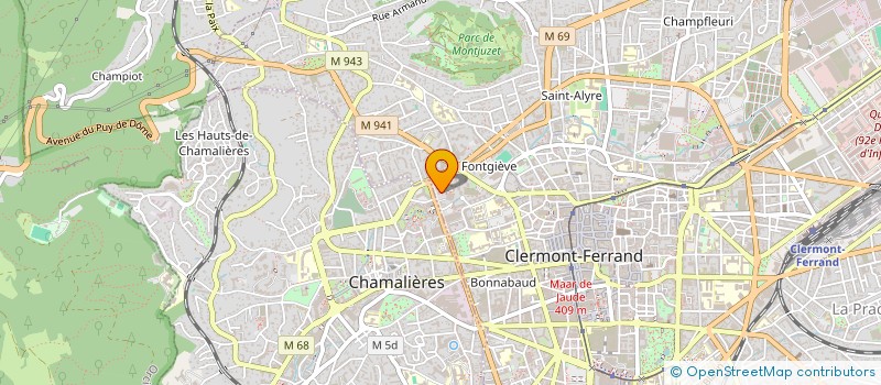 localisation de l'entreprise MONSIEUR ARTUR AKOBYAN  CLERMONT-FERRAND