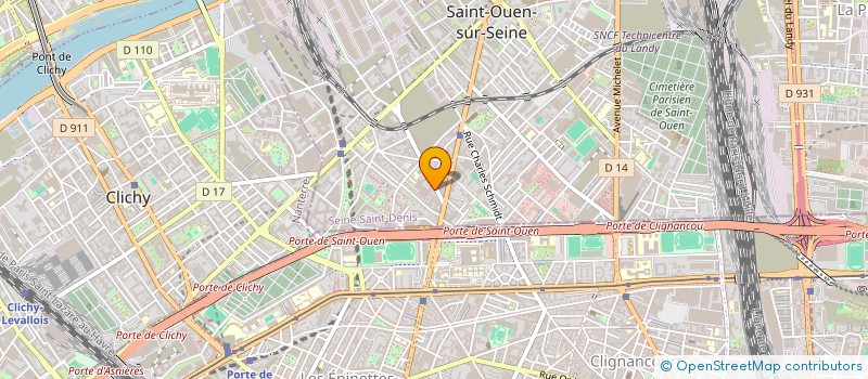 localisation de l'entreprise MONSIEUR ARTUR ANTOSZ à SAINT-OUEN-SUR-SEINE