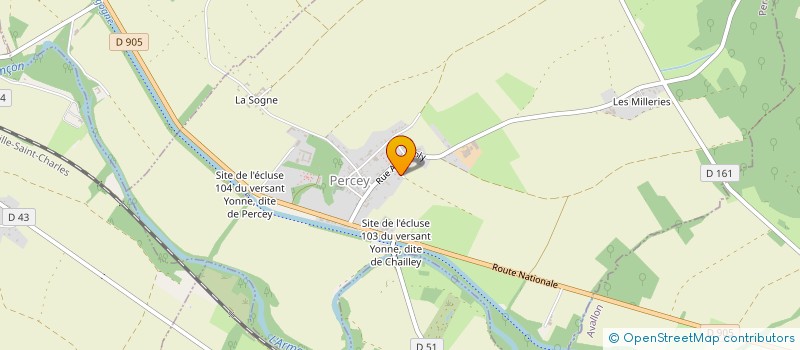 localisation de l'entreprise MONSIEUR ARTUR ARUSTAMYAN  PERCEY