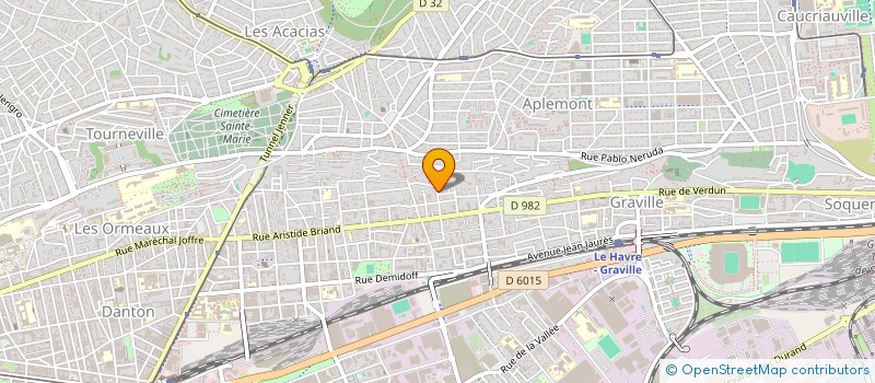 localisation de l'entreprise MONSIEUR ARTUR ASSATURYAN à LE HAVRE