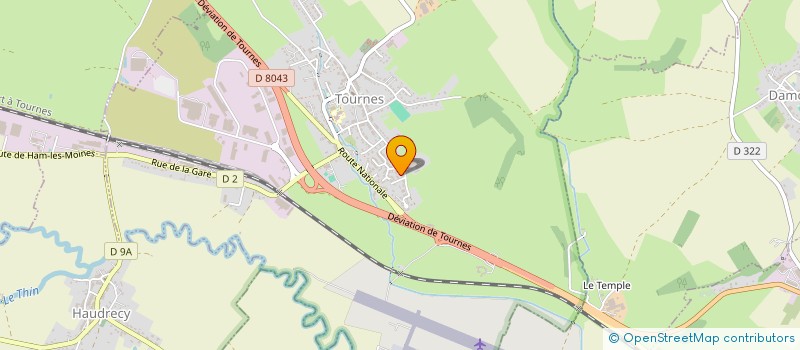 localisation de l'entreprise MONSIEUR ARTUR BONAFIS  TOURNES