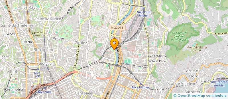 localisation de l'entreprise MONSIEUR ARTUR BOSTAN  NICE