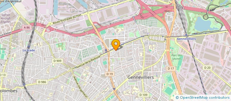 localisation de l'entreprise MONSIEUR ARTUR BRYJA à GENNEVILLIERS