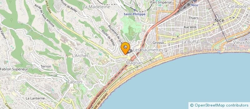 localisation de l'entreprise MONSIEUR ARTUR CARACAS  NICE