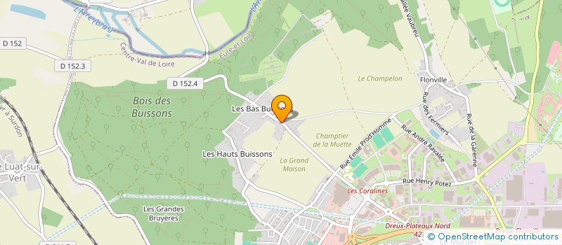localisation de l'entreprise MONSIEUR ARTUR CLEMENTE DUARTE OPINIAO à DREUX