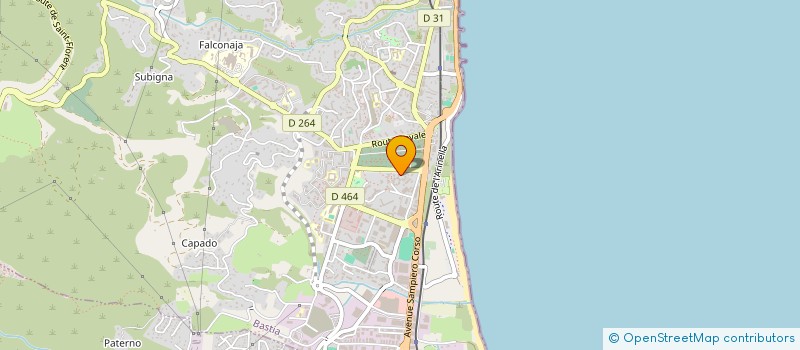 localisation de l'entreprise MONSIEUR ARTUR COPACINSCHI à BASTIA