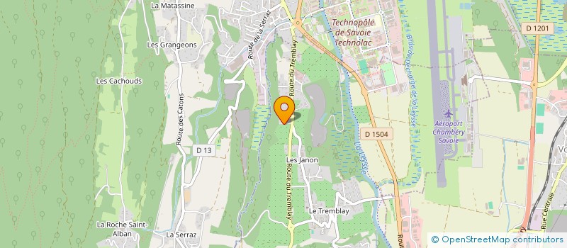 localisation de l'entreprise MONSIEUR ARTUR FERNANDES PALHA  LA MOTTE-SERVOLEX