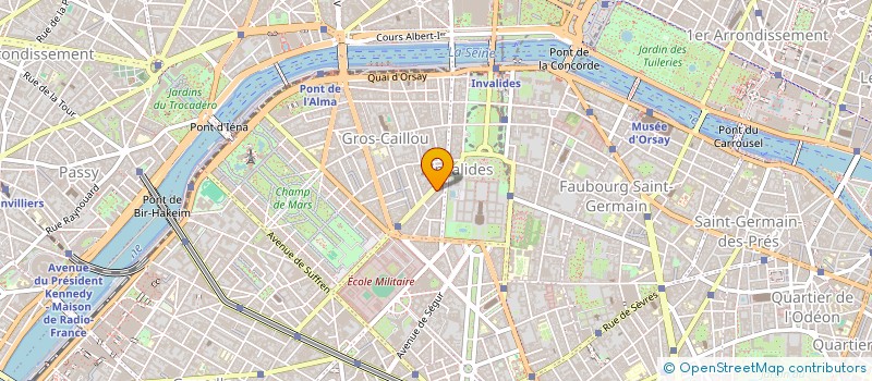 localisation de l'entreprise MONSIEUR ARTUR FERREIRA GONCALVES  PARIS