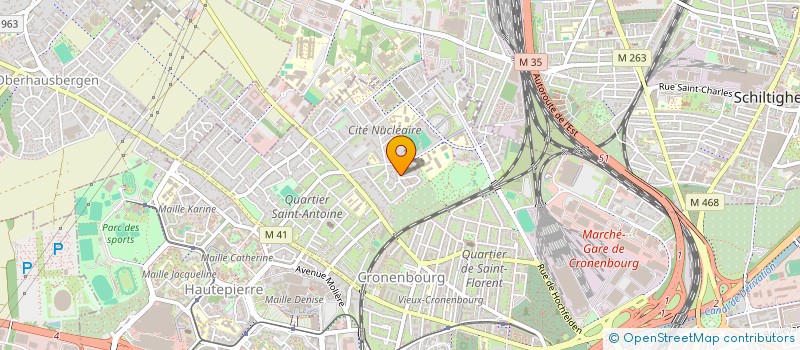 localisation de l'entreprise MONSIEUR ARTUR GERMAN à STRASBOURG