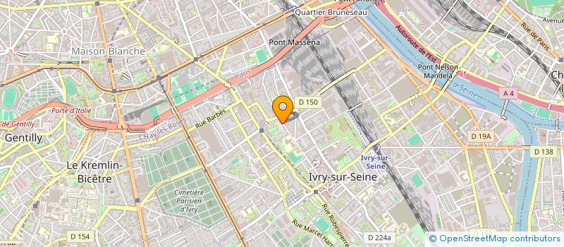 localisation de l'entreprise MONSIEUR ARTUR HNATKO  IVRY-SUR-SEINE