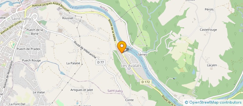 localisation de l'entreprise MONSIEUR ARTUR HOVHANNISYAN  SAINT-JUERY