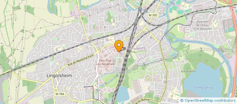 localisation de l'entreprise MONSIEUR ARTUR KHACHATRYAN  LINGOLSHEIM