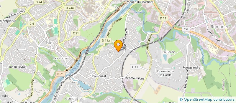 localisation de l'entreprise MONSIEUR ARTUR KHALAEV à CONDAT-SUR-VIENNE