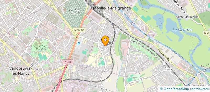 localisation de l'entreprise MONSIEUR ARTUR KHATCHATRYAN  JARVILLE-LA-MALGRANGE