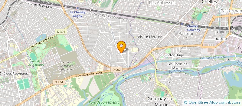 localisation de l'entreprise MONSIEUR ARTUR LISOVSKYI à GAGNY