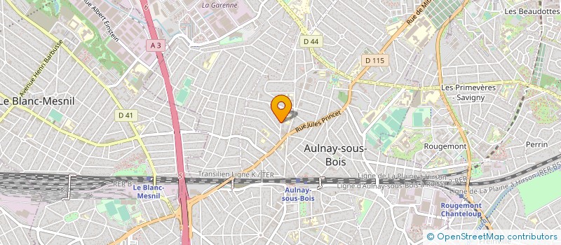localisation de l'entreprise MONSIEUR ARTUR LYAKH à AULNAY-SOUS-BOIS