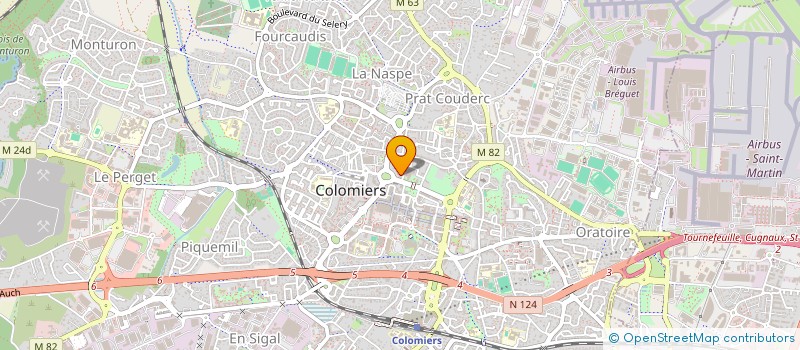 localisation de l'entreprise MONSIEUR ARTUR MANUEL GOMES ELIAS à COLOMIERS