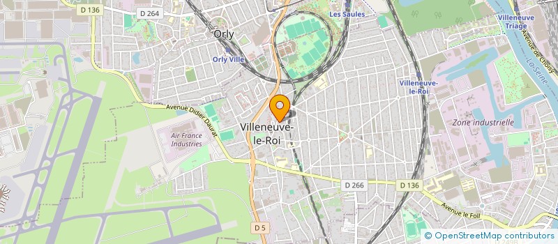 localisation de l'entreprise MONSIEUR ARTUR MARQUES PEREIRA à VILLENEUVE-LE-ROI