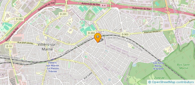 localisation de l'entreprise MONSIEUR ARTUR OLEDNIC à VILLIERS-SUR-MARNE
