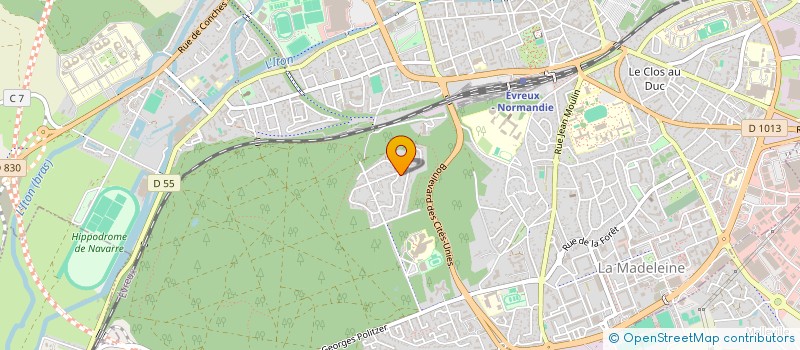 localisation de l'entreprise MONSIEUR ARTUR PASICZ à EVREUX
