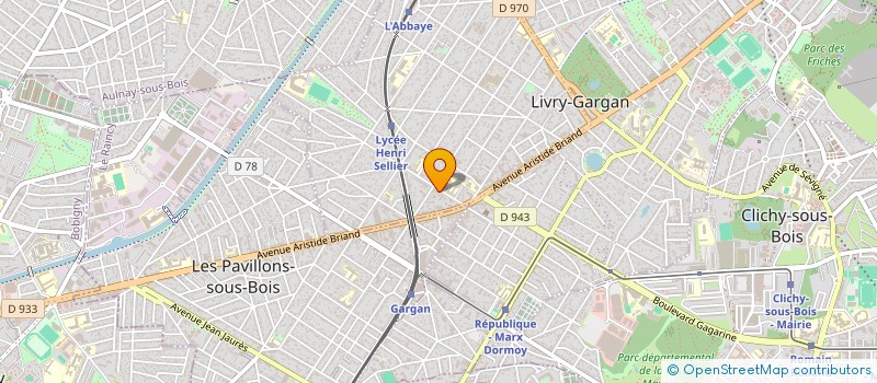 localisation de l'entreprise MONSIEUR ARTUR PEREIRA SANTOS  LIVRY-GARGAN