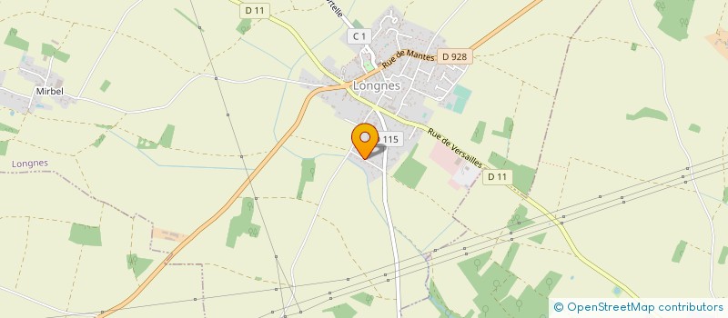 localisation de l'entreprise MONSIEUR ARTUR RODRIGUES VAZ  LONGNES