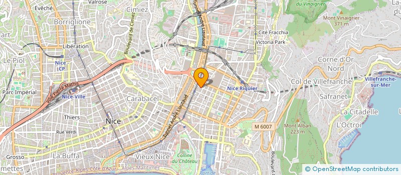localisation de l'entreprise MONSIEUR ARTUR ROZY à NICE