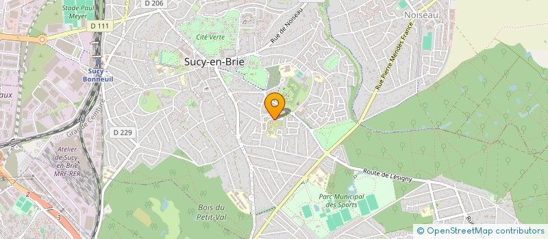 localisation de l'entreprise MONSIEUR ARTUR RUSNAC  SUCY-EN-BRIE