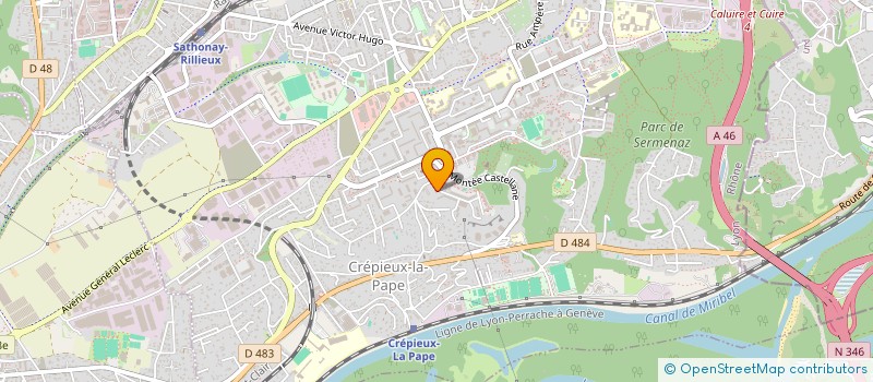 localisation de l'entreprise MONSIEUR ARTUR SAHAKYAN  DECINES-CHARPIEU