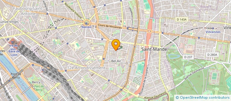 localisation de l'entreprise MONSIEUR ARTUR SALEMBIEN  PARIS