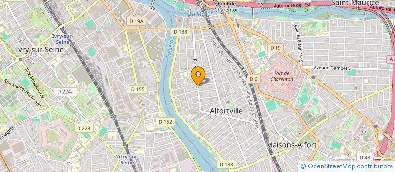 localisation de l'entreprise MONSIEUR ARTUR SIMONYAN à ALFORTVILLE