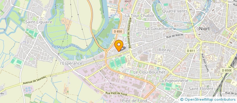 localisation de l'entreprise MONSIEUR ARTUR TEIXEIRA DIAS à NIORT