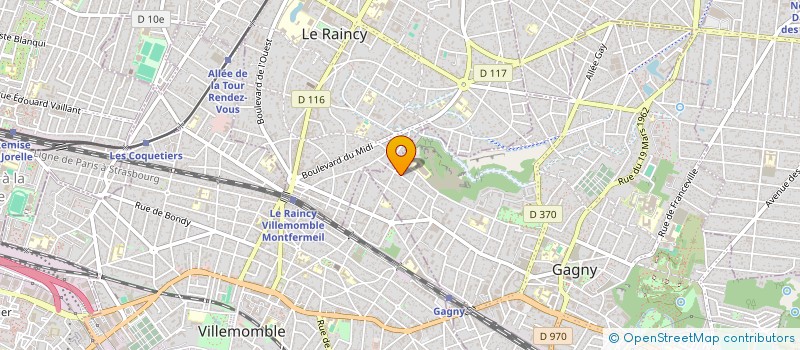 localisation de l'entreprise MONSIEUR ARTUR ZABIEREK à GAGNY