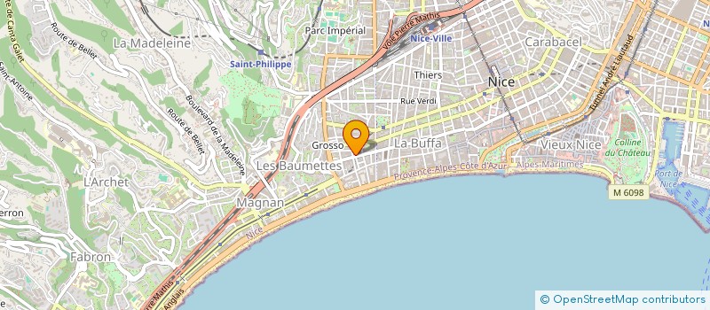 localisation de l'entreprise MONSIEUR ARTUR ZAGORODNIUC à NICE