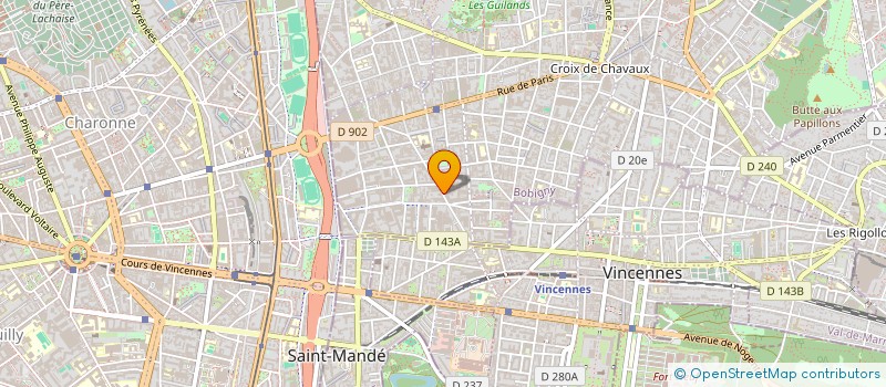 localisation de l'entreprise MONSIEUR ARTURO DE NARVAEZ CUERVO à MONTREUIL