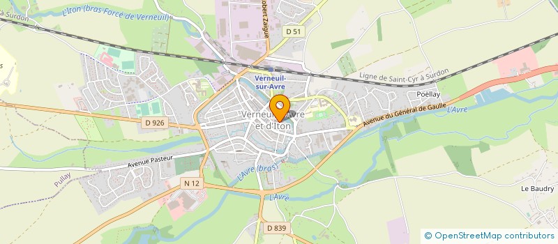 localisation de l'entreprise MONSIEUR ARTURO KAMPHOFF SEGURA  VERNEUIL D'AVRE ET D'ITON